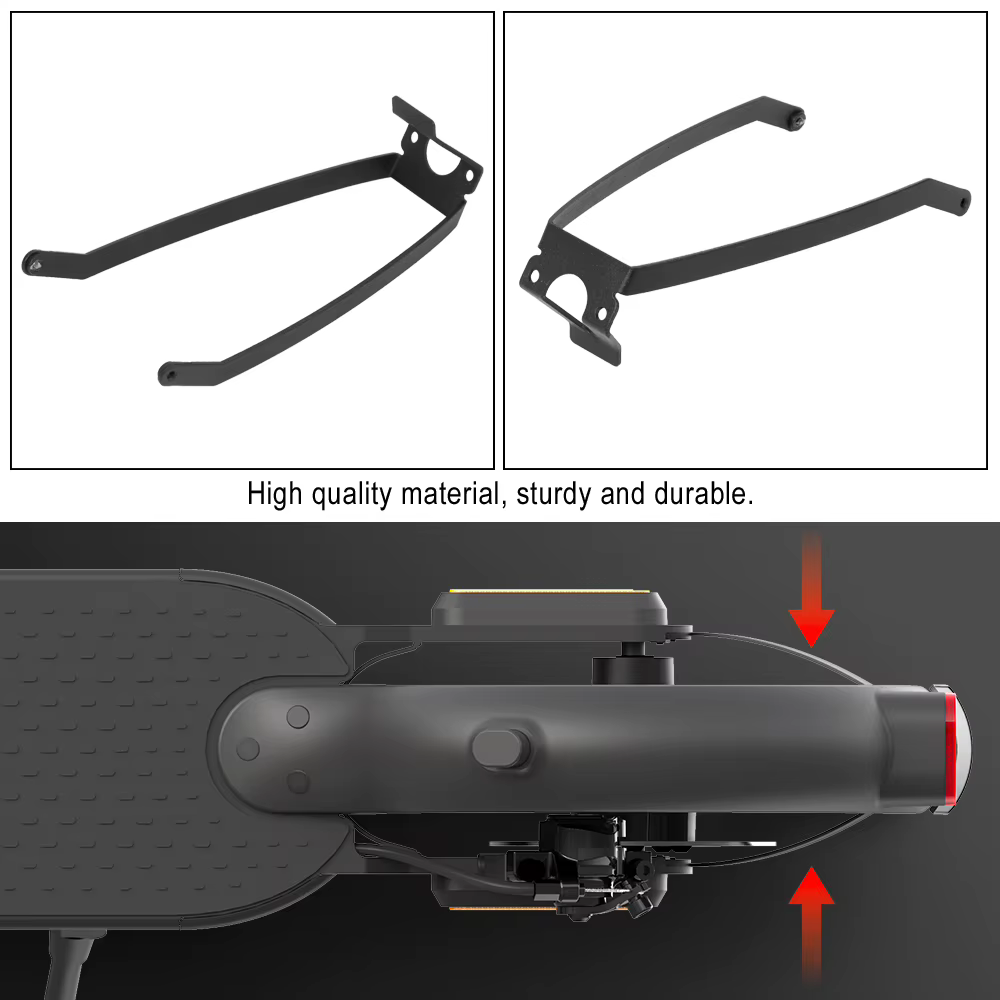 Support de garde-boue arrière de 8.5/10 pouces pour Scooter électrique Xiaomi Pro 2 Mi 3