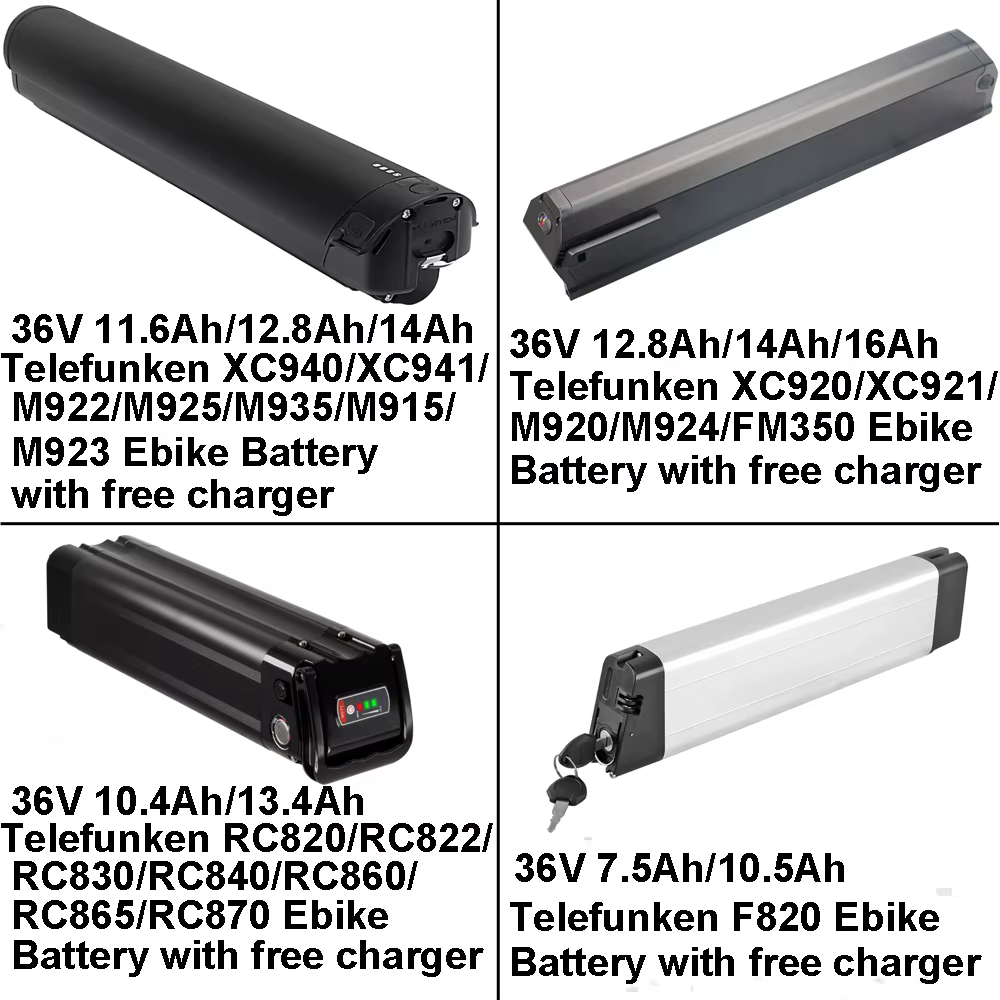 Batterie de vélo électrique pour Telefunken