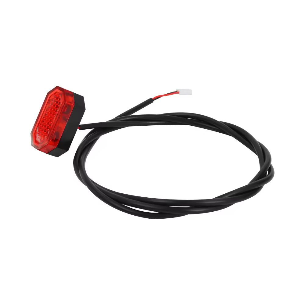 Support de garde-boue arrière pour Scooter électrique, feu arrière pour 4 vis, jeu de capuchons en caoutchouc pour 4 trous, accessoires de garde-boue pour Scooter électrique