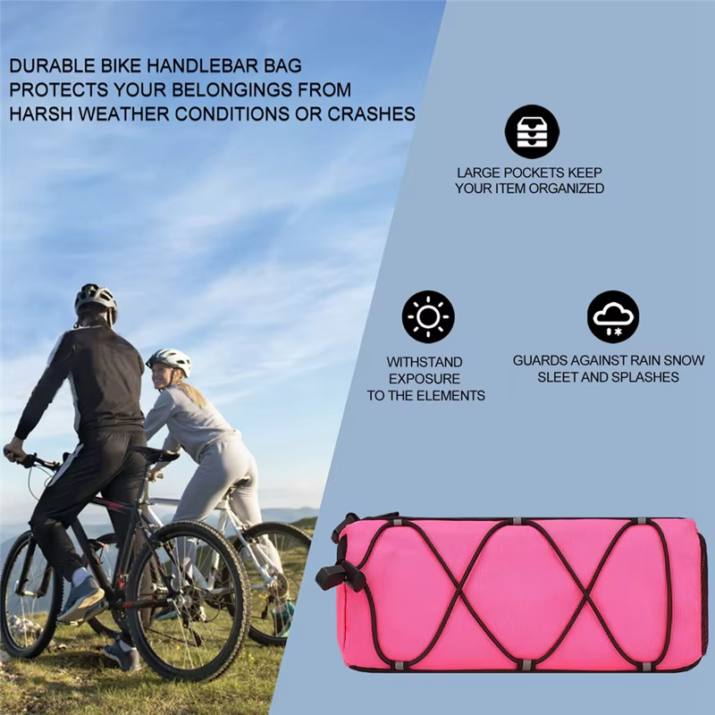 Sac de rangement avant de vélo avec bandoulière 1 pièces sac de voyage de montagne
