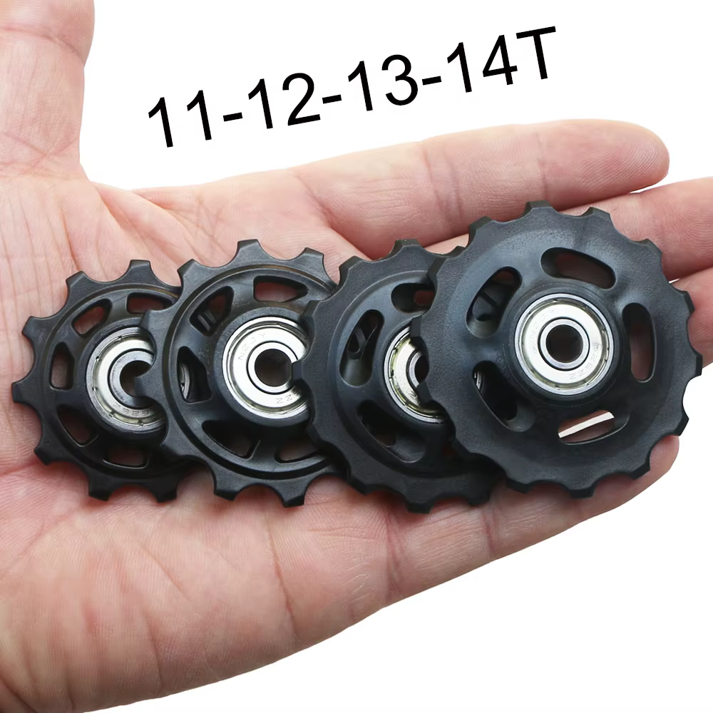 11T 12T 13T 14T roulement poulie vélo vtt route roue de guidage arrière