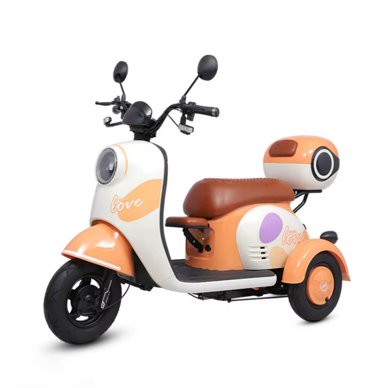 Trottinette électrique avec siège passager pour femme et adulte