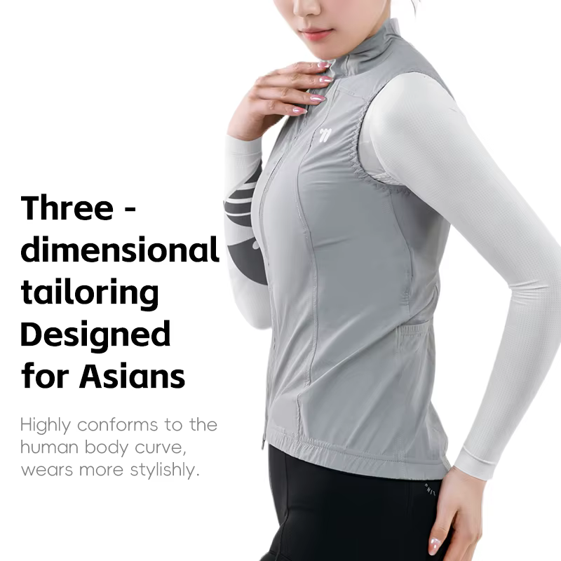 WEST BIKING – gilet de cyclisme coupe-vent pour femmes