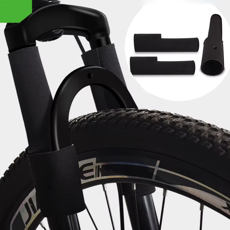1 paire de couvercles de fourche de protection de vélo de route