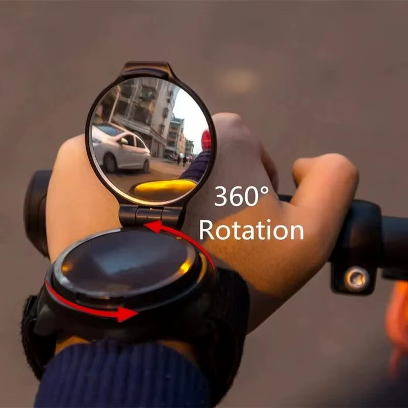 Rétroviseur de vélo avec bracelet