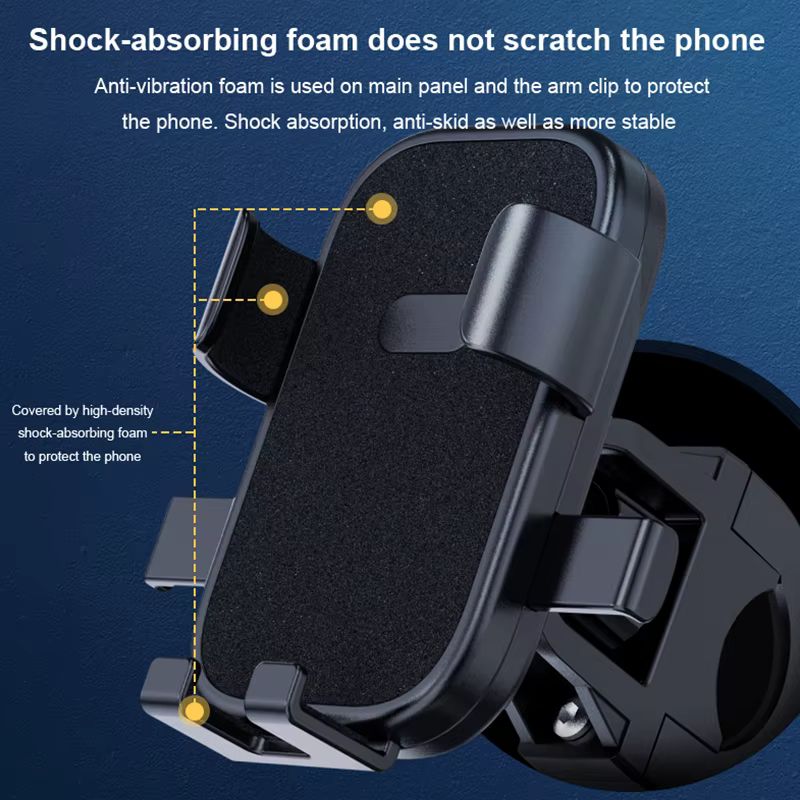 Support de téléphone anti-ald pour vélo