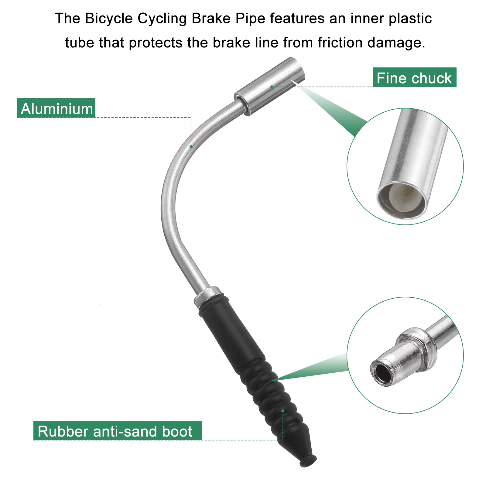 Kit de câbles de nouilles de frein de vélo en aluminium
