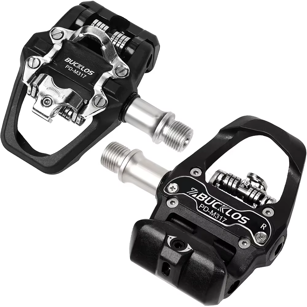 BUCKLOS pour SPD/LOOK DELTA pédale de vélo double fonction