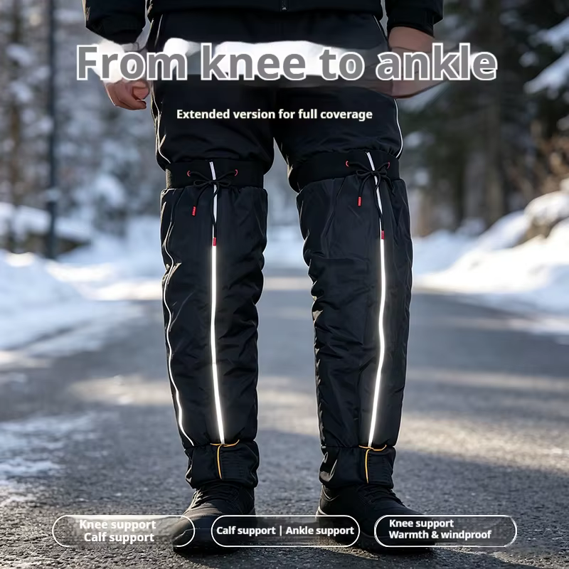 Couvre-jambes de cyclisme d'hiver
