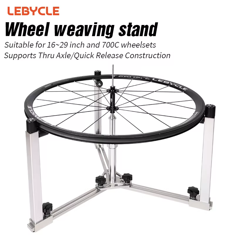 LEBYCLE roues de vélo support de tissage outils de réparation professionnels ensemble