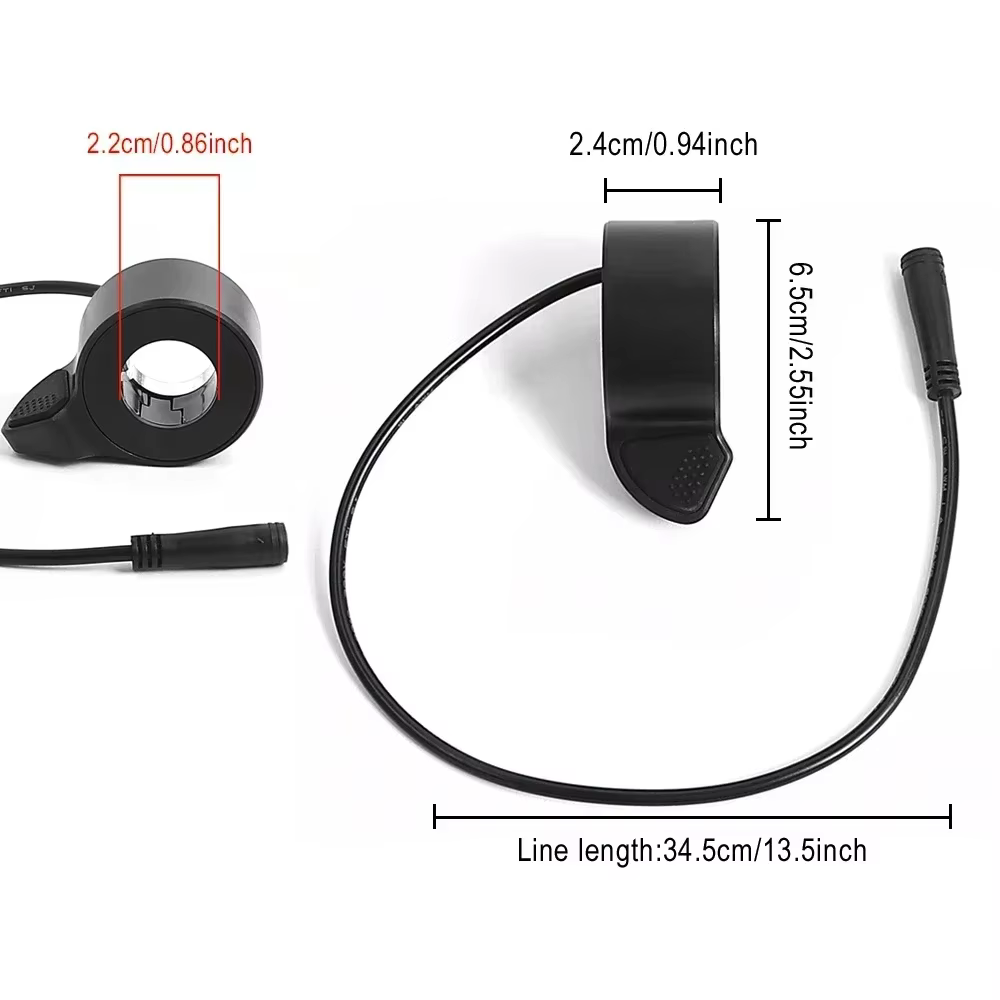 Accélérateur à pouce pour trottinette électrique Super 73 Miami