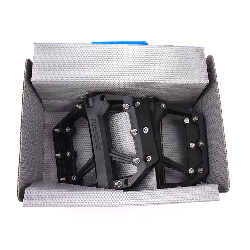Shimano-Pédales de vélo plates PD GR400, VTT, Trail, Endflats, BMX