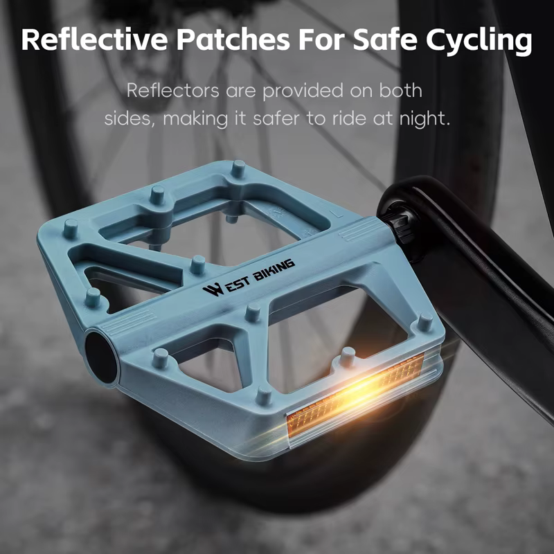Pédales de vélo en nylon WEST BIKING