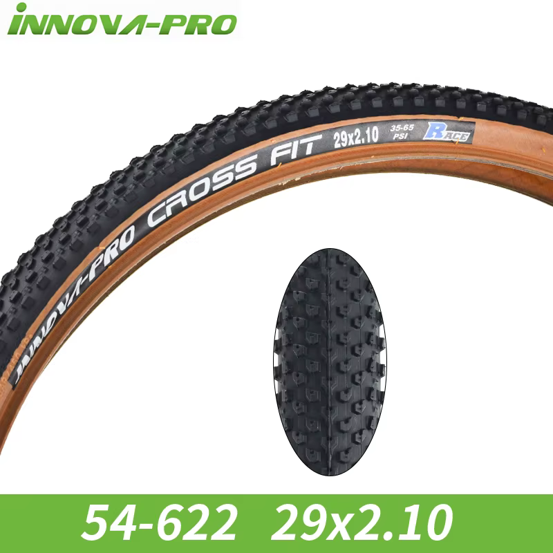 INNOVA PRO 29x2.1/2.25 27.5x2.1/2.25 vtt pneu de vélo 29 pouces ultraléger anti-dérapant 60TPI acier filaire bord marron