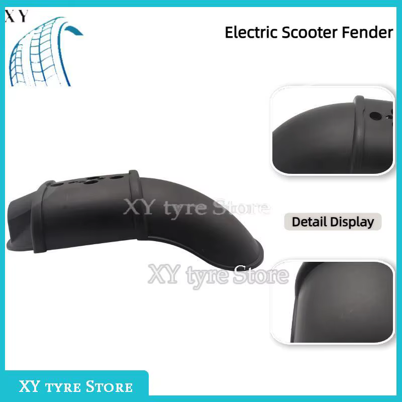 Garde-boue avant adapté aux accessoires de scooter électrique de 10 pouces