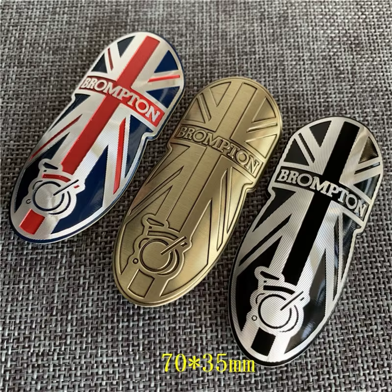 Autocollants Logo pour vélo pliant Brompton