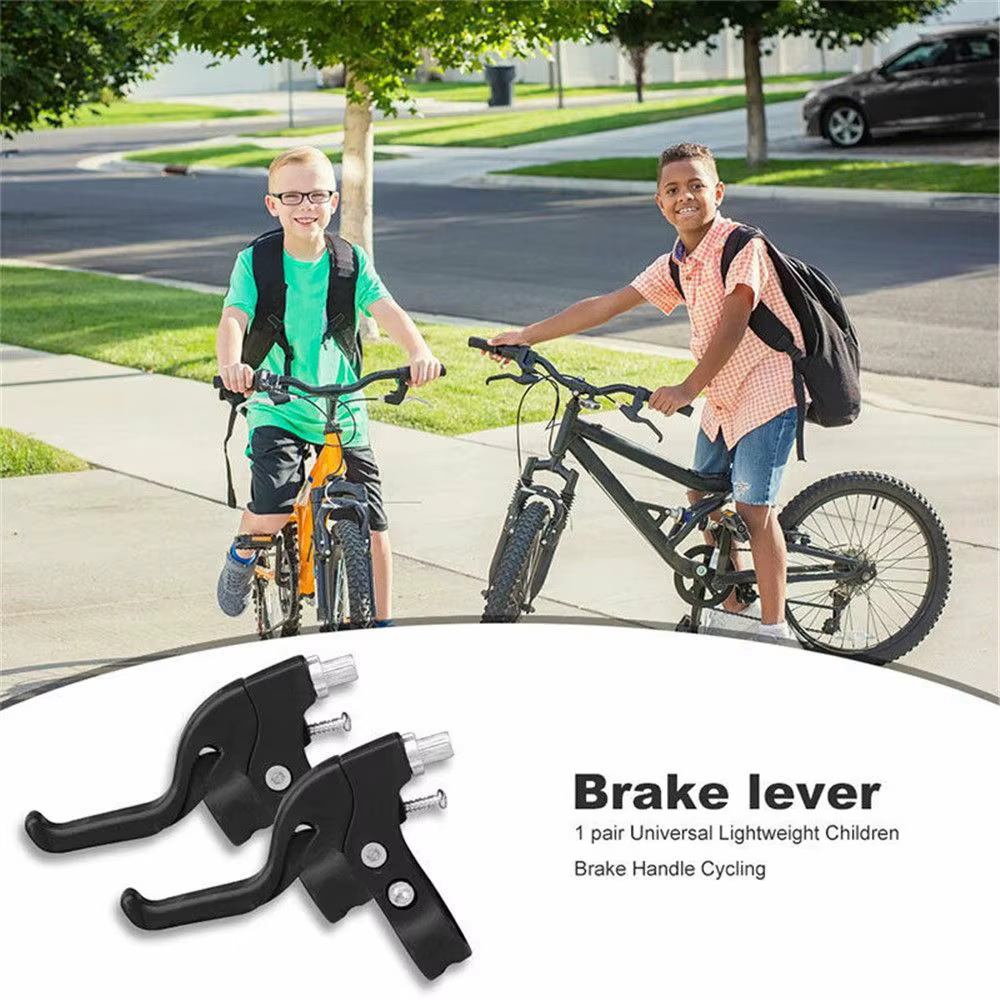1 paire de leviers de frein universels réglables et sûrs pour vélo