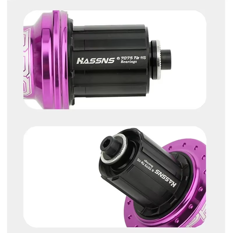HASSNS PRO7 moyeu vtt 24 32 36 trous portant VTT