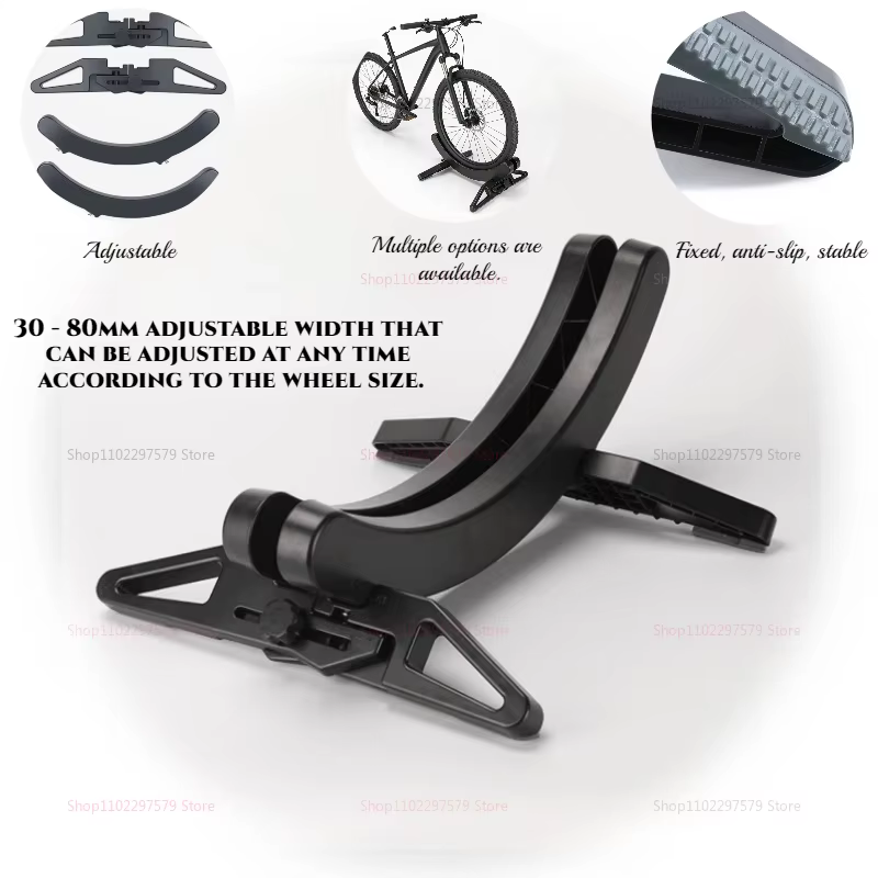 Support de stationnement réglable pour vélos – Porte-vélos de sol pour VTT