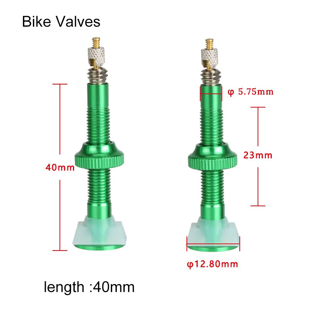 BOLANY 1 pièces Valve de vélo 40mm/60mm buse de vide