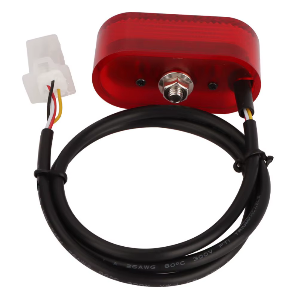 Pour Scooter électrique feu arrière Scooter électrique lumière facile matériaux de haute qualité métal plastique scooter électrique accessoires