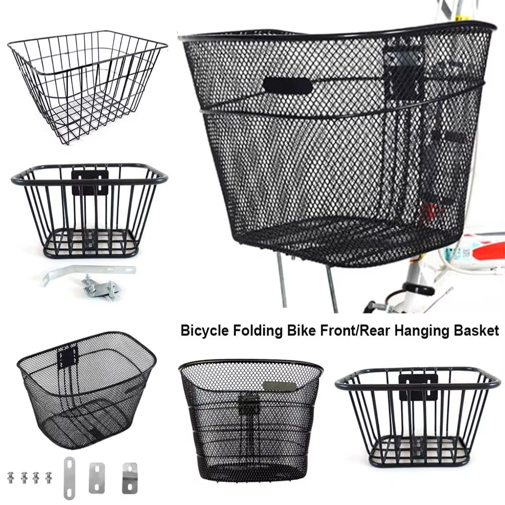 Panier arrière de vélo facile à installer