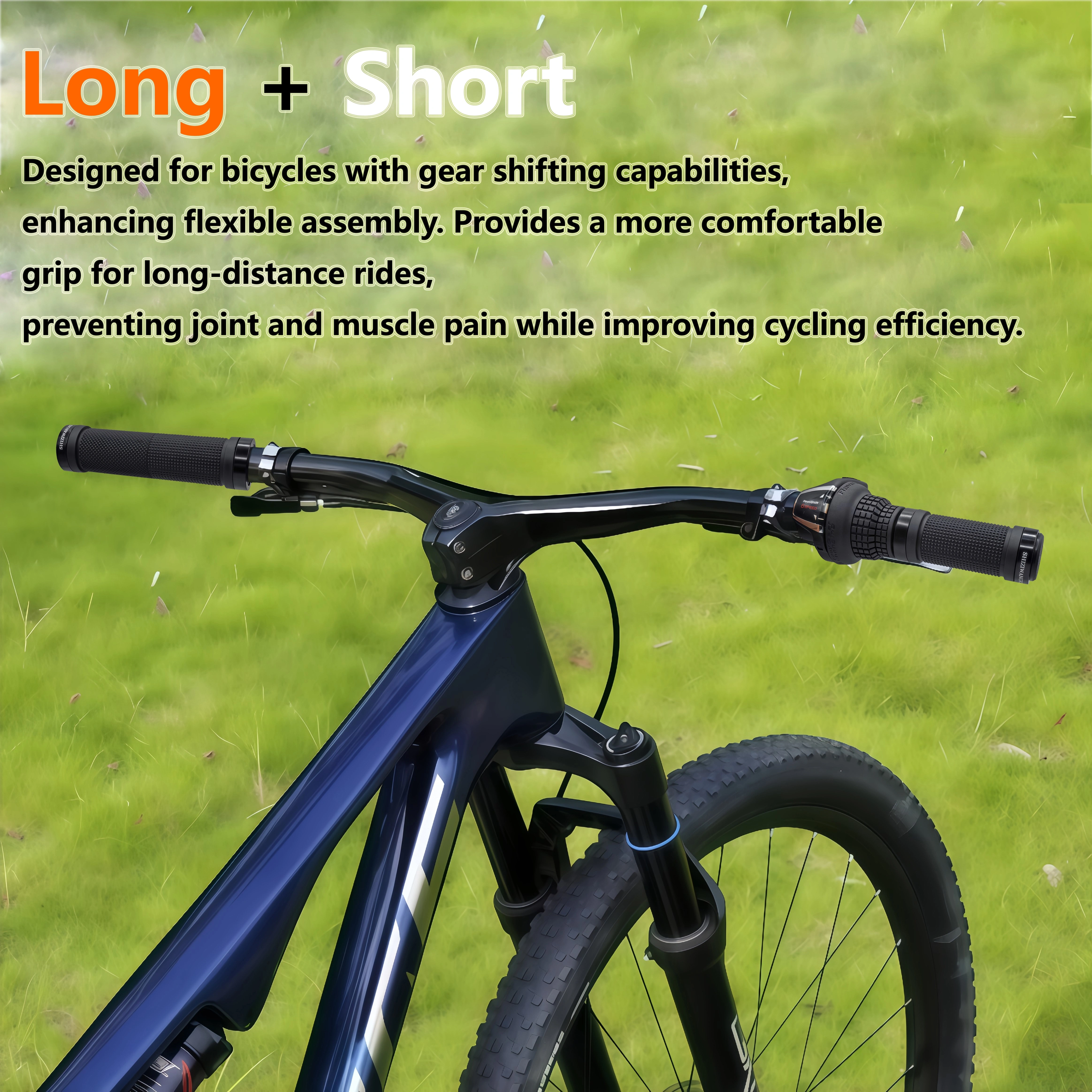 80mm poignée de vélo dérailleur