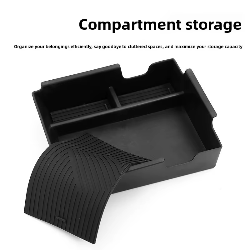 Accoudoir de commande centrale pour Geely EX2 2025 2026, boîte de rangement, plateau de rangement, rangement de voiture, accessoires d'intérieur