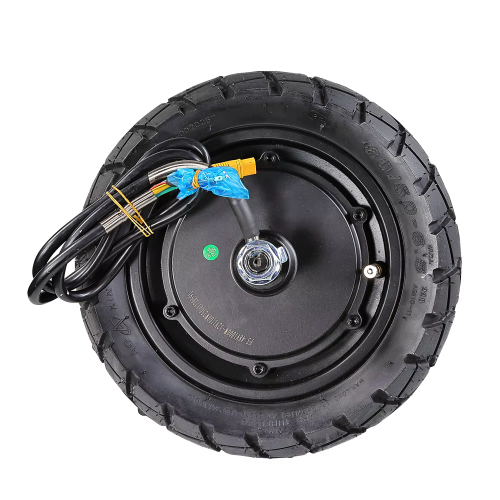 Moteur avec pneu tubeless pour trottinette électrique AUSOM DT2 PRO L2 MAX KUGOO F3 PRO MAX F3 PLUS 48V1000W 52V1100W