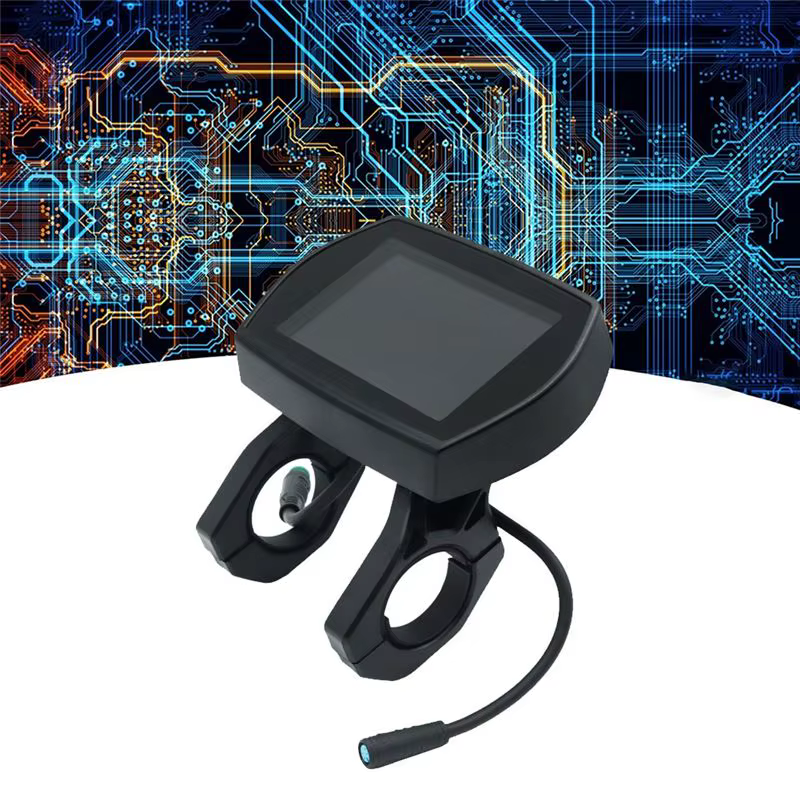 NOUVEAU - EN STOCK - Afficheur LCD pour trottinette électrique - Compteur 5 broches - Tableau de bord
