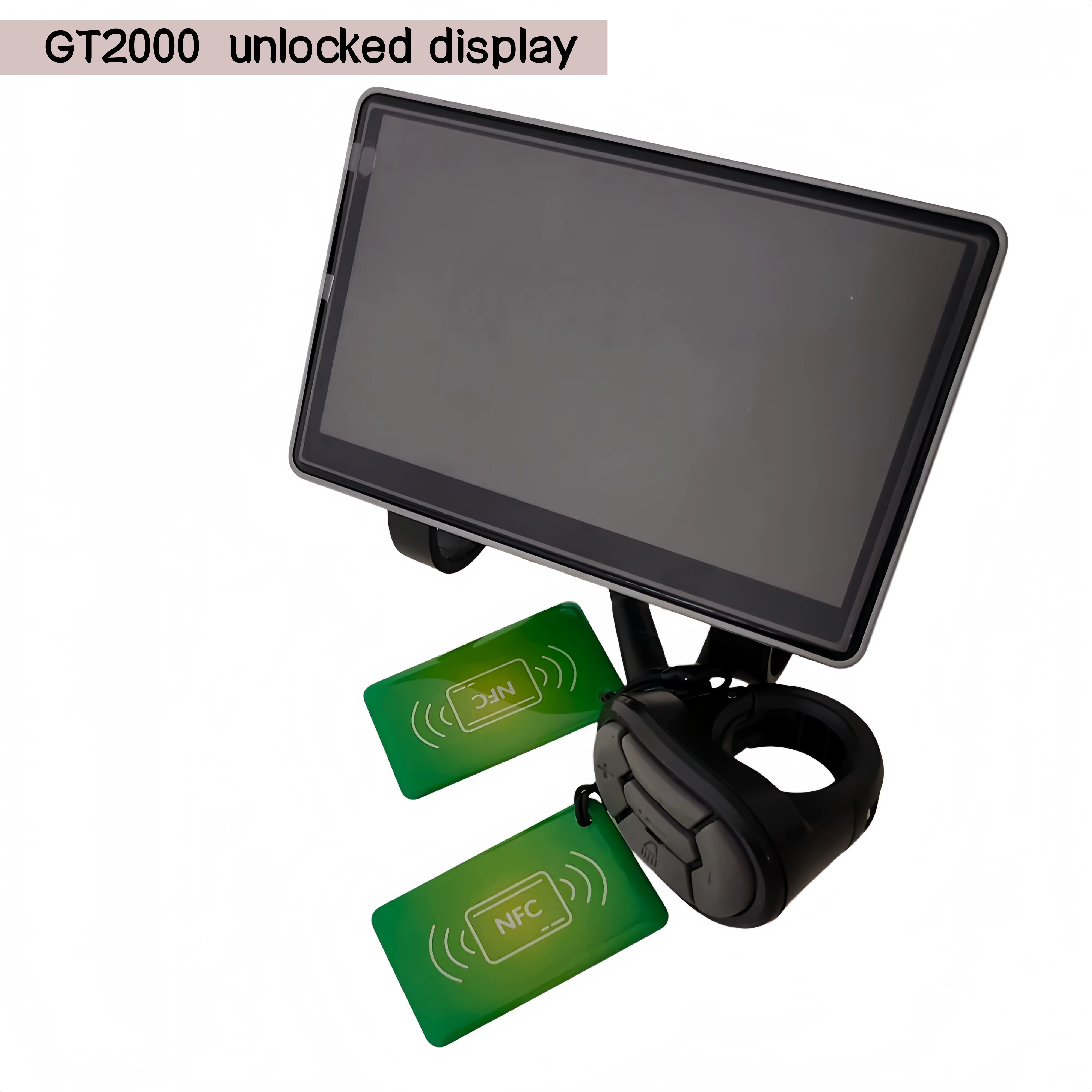 Écran LCD NFC à vitesse réglable 25-45 km pour vélo électrique OUXI GT2000 48V – Accessoire de remplacement déverrouillé