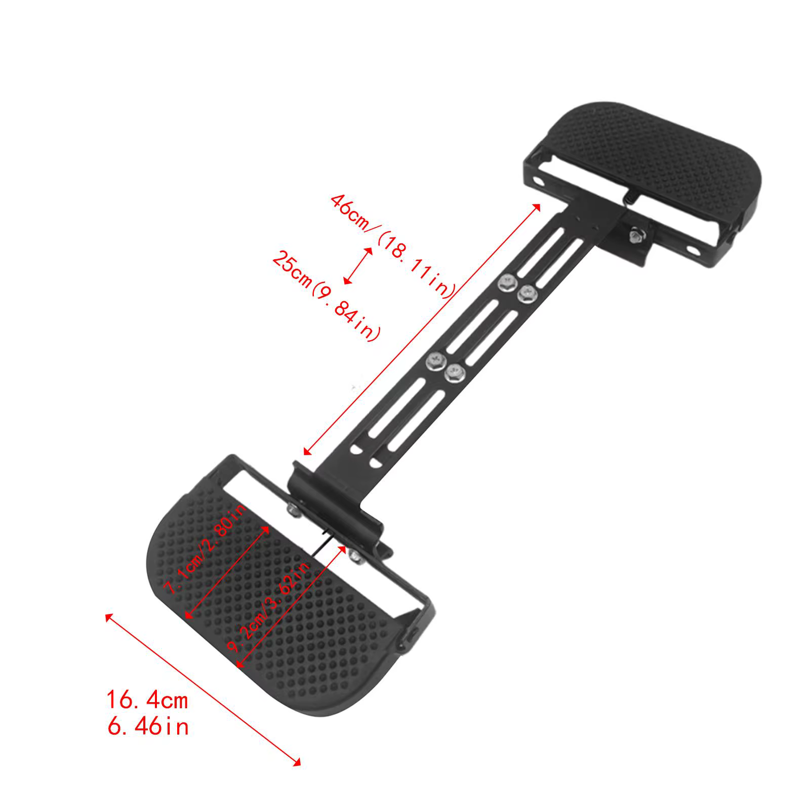 Accessoires de modification pour repose-pieds avant de vélo électrique
