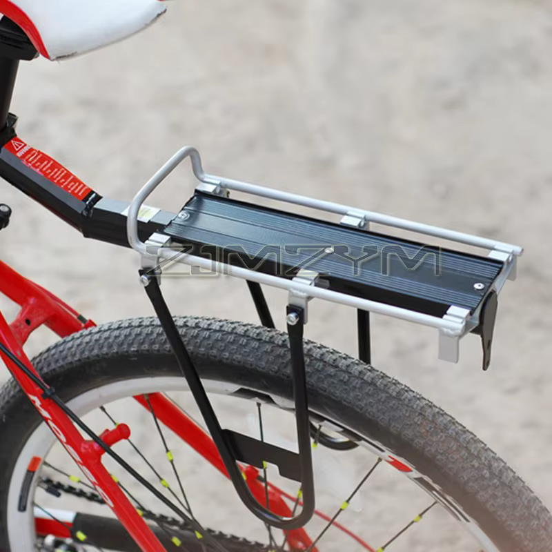 Porte-bagages arrière de vélo en alliage d'aluminium