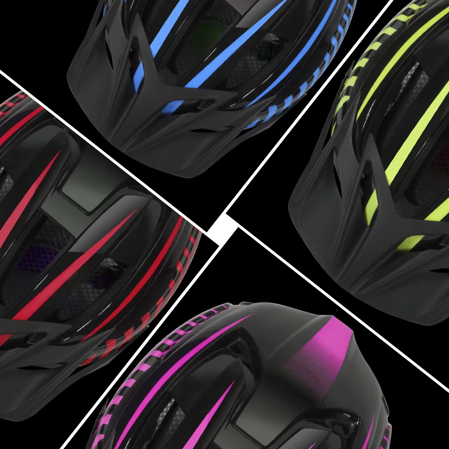 Casque de cyclisme ultraléger avec feu arrière LED pour homme et femme