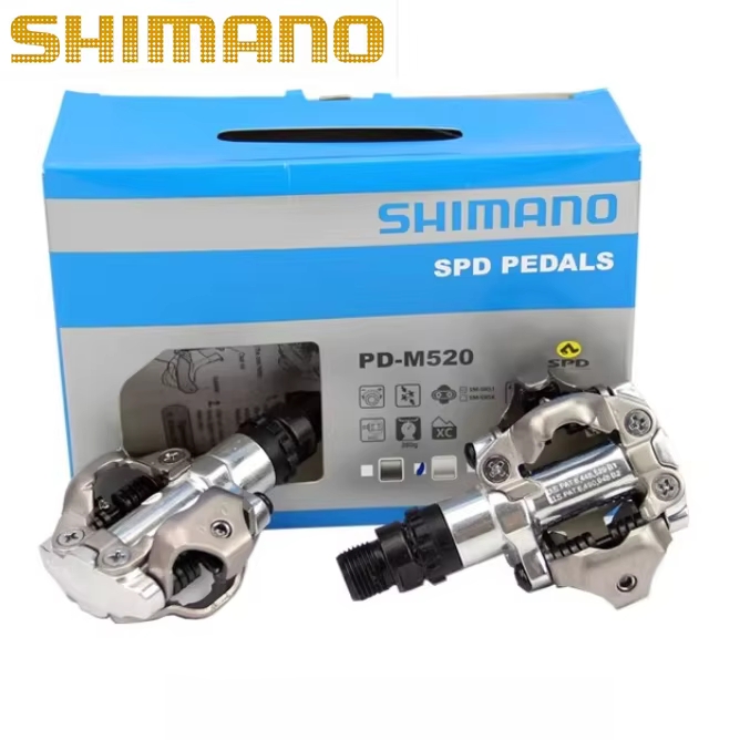 Pédales de vélo de montagne SHIMANO M520 M540 M8100 M9200
