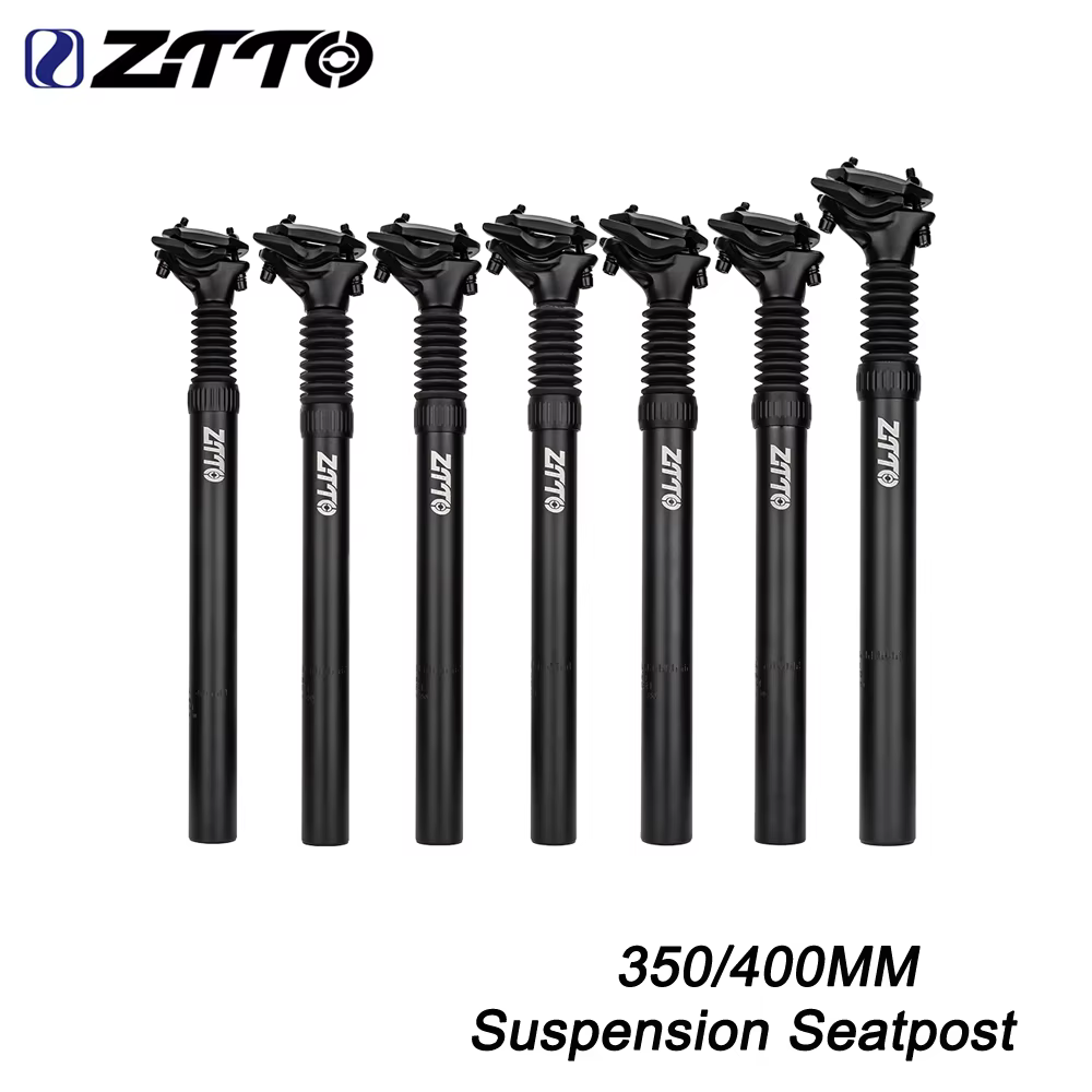 ZTTO vélo 25.4 27.2 28.6 30 30.4 30.9 31.6*350L tige de selle Suspension amortisseur Tube