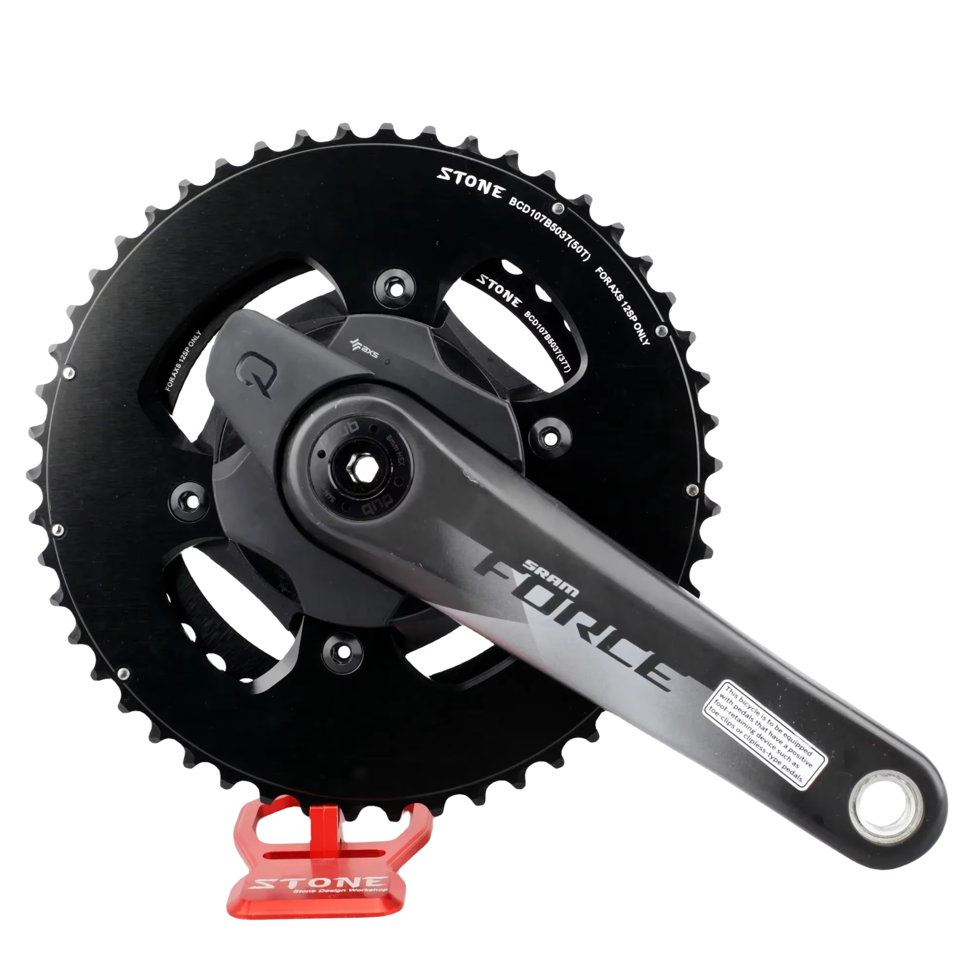 STONE107BCD – Double plateau rond pour vélo