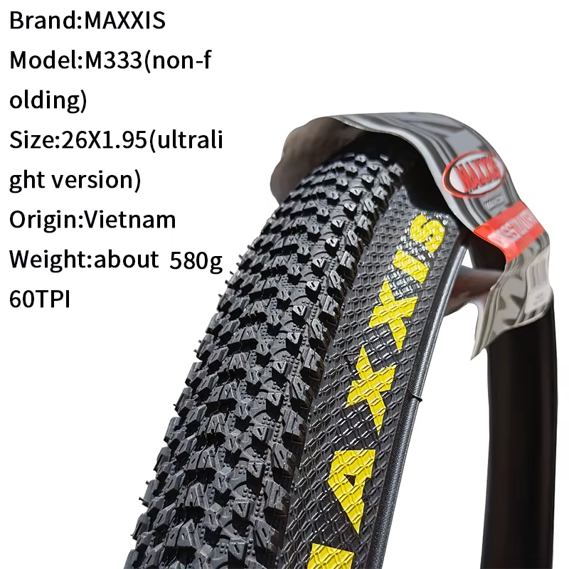 Maxxis M333 PACE vtt pneu de vélo 26*1.95 26*2.1 27.5X1.95 27.5x2.1 29x2.1 29er VTT
