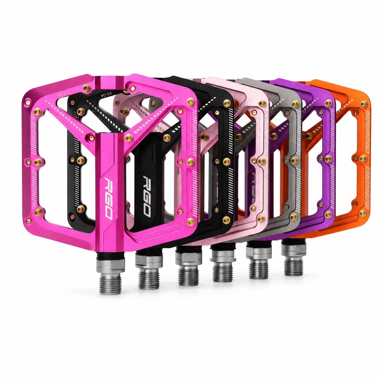Pédales de vélo GOLDIX RGO PD04 en alliage d'aluminium CNC