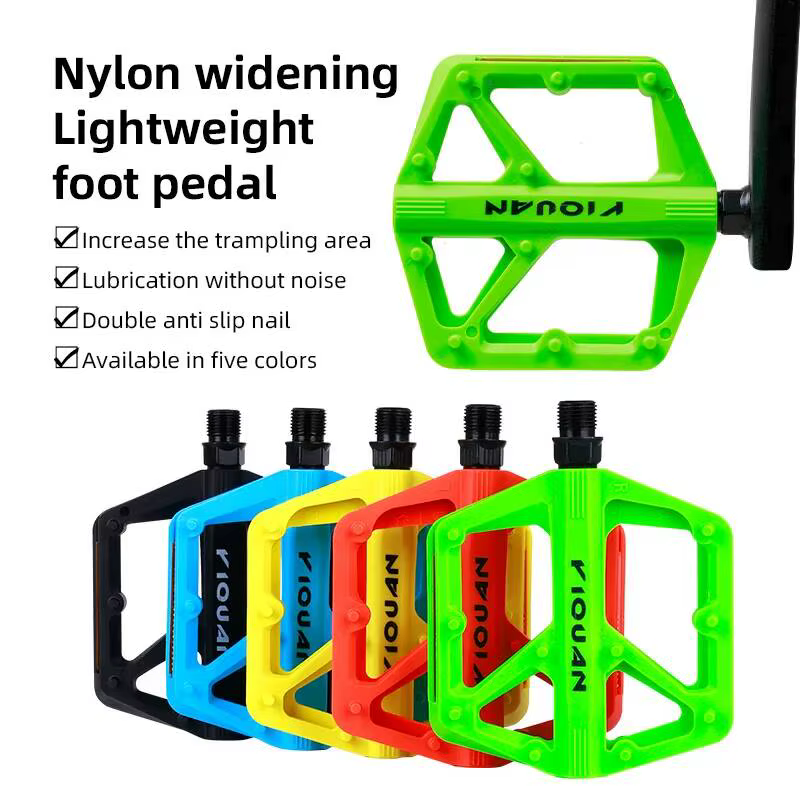 Pédales de vélo ESLNF en nylon avec roulements 9/16''