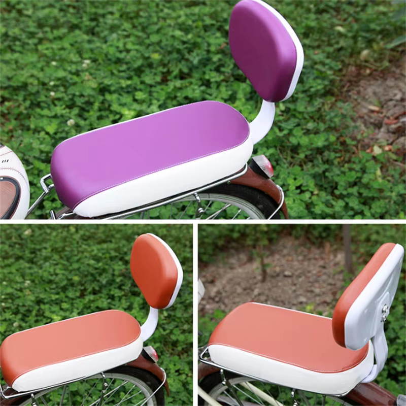 Selle de siège arrière de vélo pour enfant