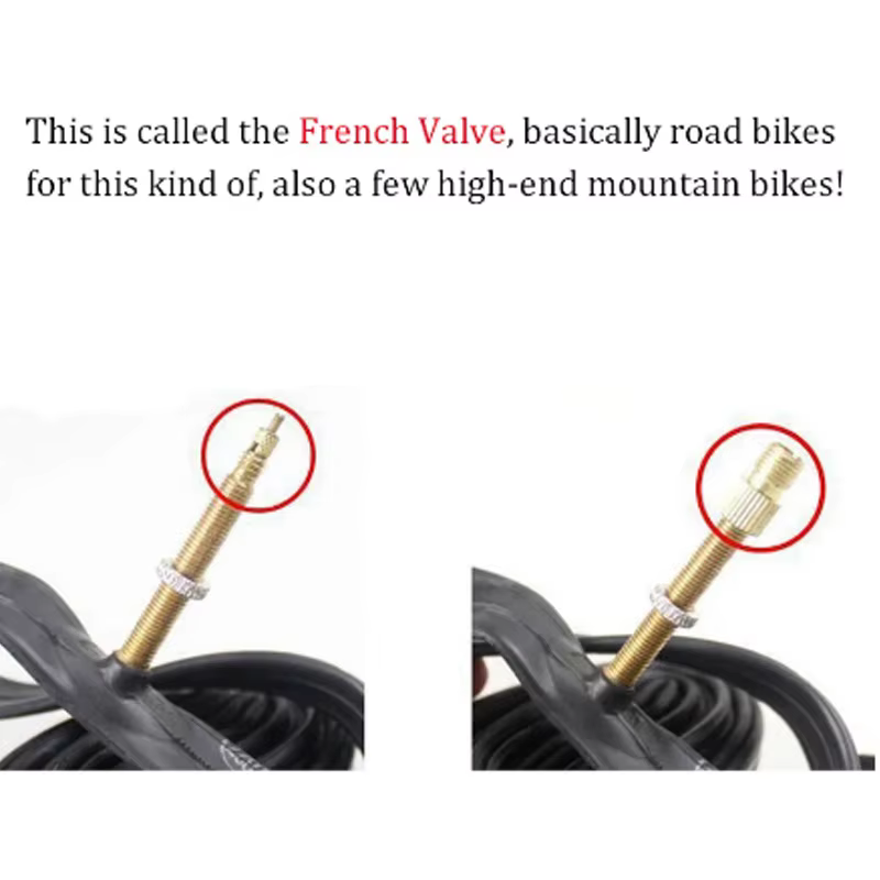 Lot de 2/5/10 adaptateurs de valve de vélo F/V vers A/V