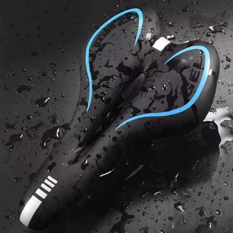 Selle de vélo en gel, selle de vélo de montagne VTT