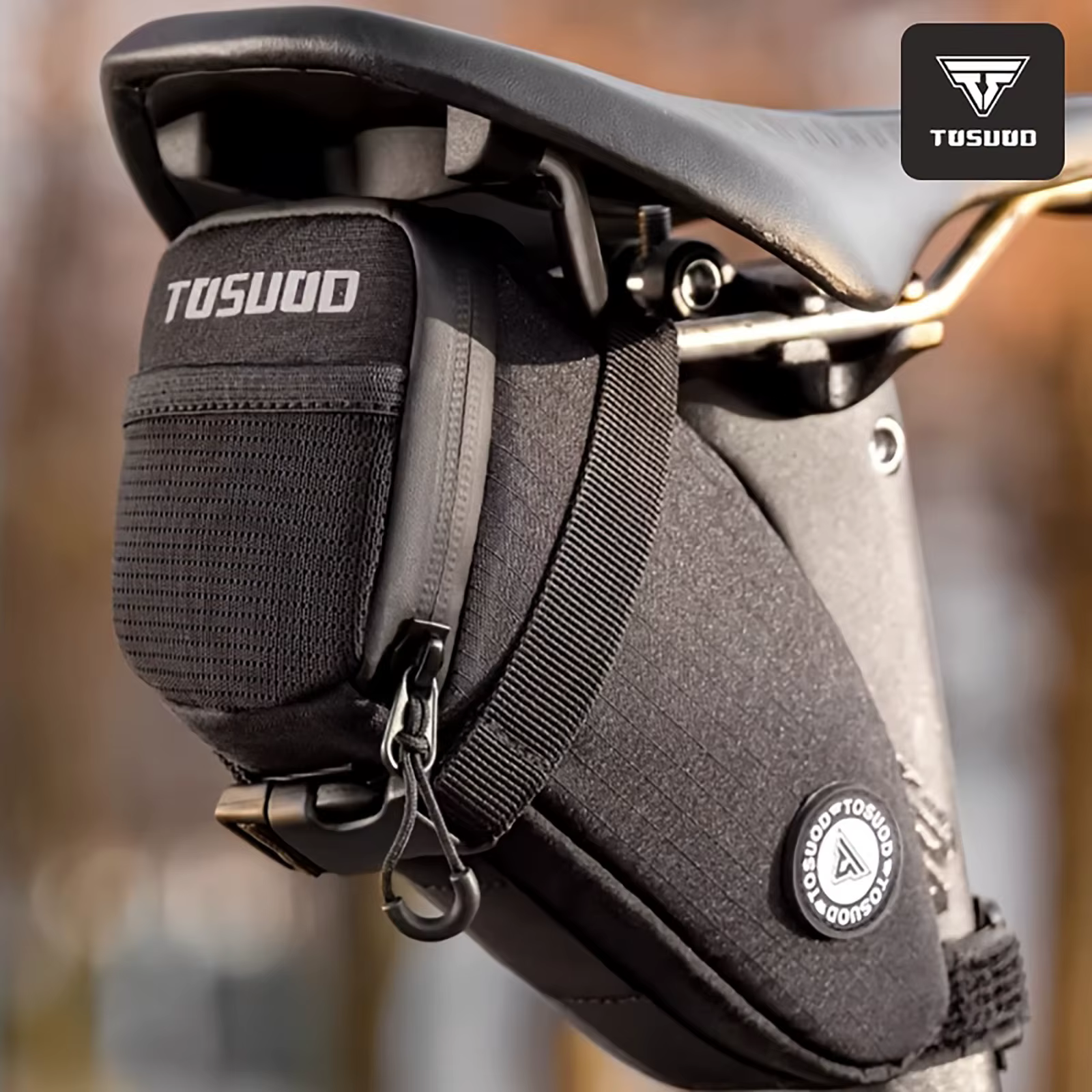 TOSUOD sac de selle de vélo sac arrière