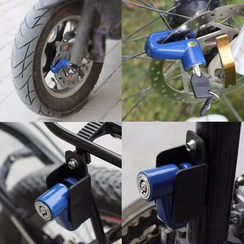 Serrure de frein à disque de roue antivol de vélo de moto