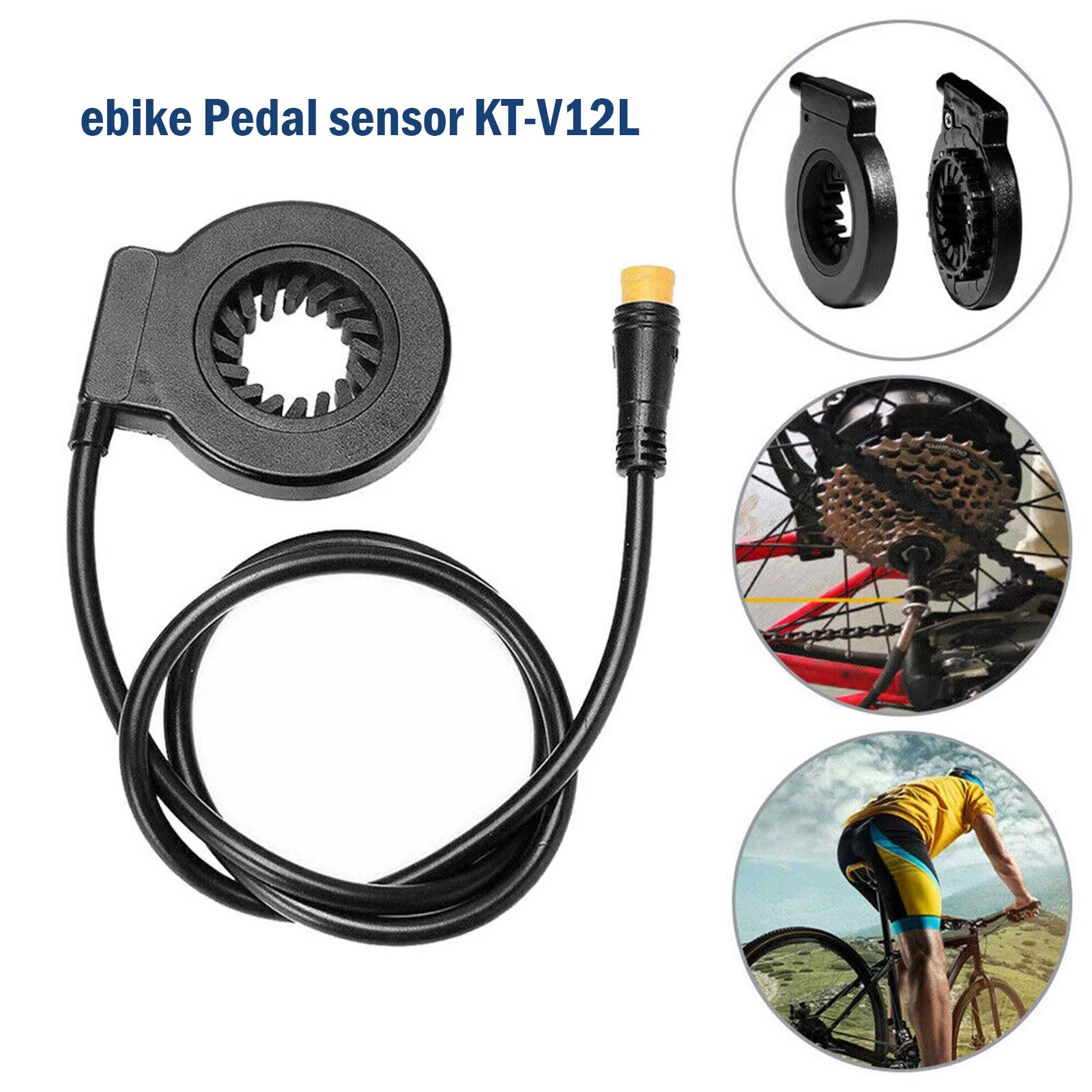 Capteur de pédale de vélo électrique KT-V12L Montage facile
