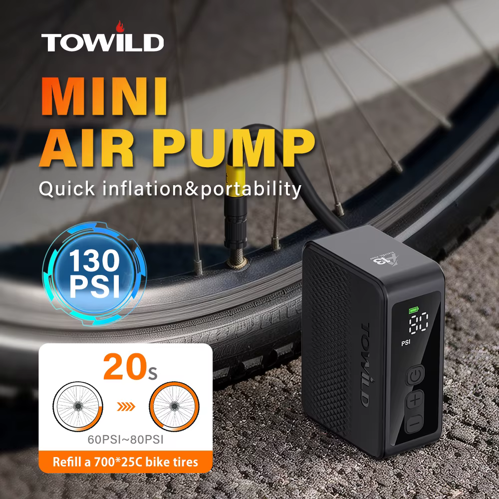 TOWILD A13 – gonfleur de vélo électrique