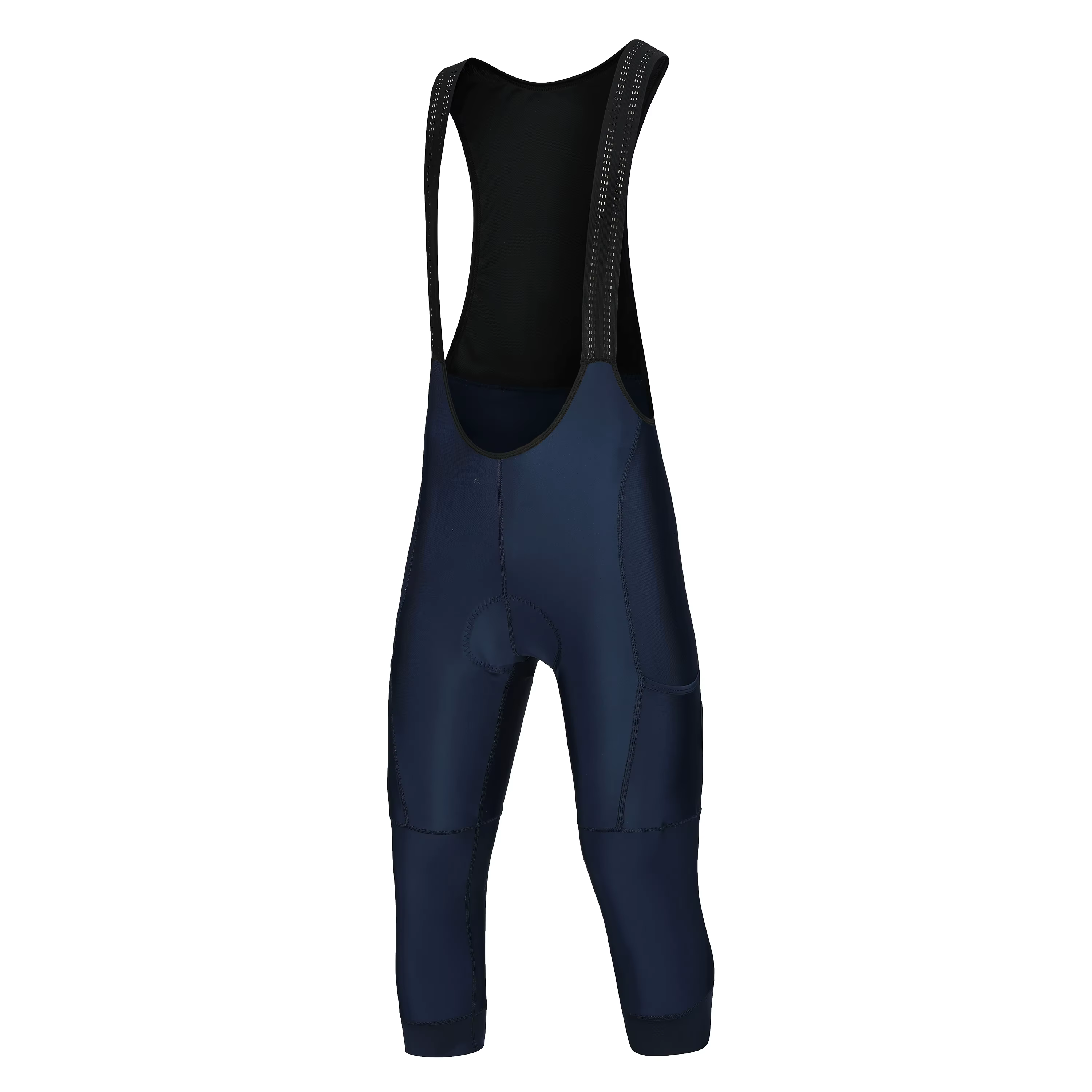 Pantalon de cyclisme 3/4 été Anti-UV haut de gamme Gel Pad vélo bavoir