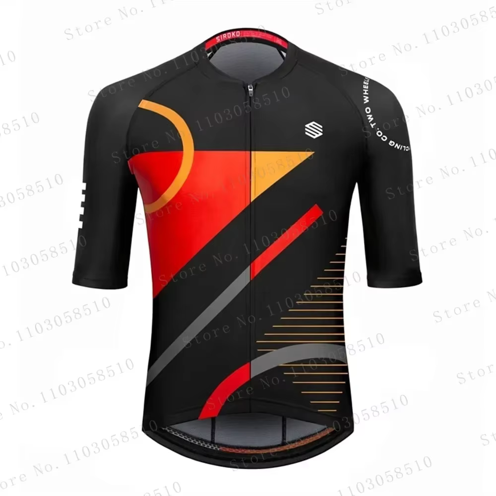 Siroko Replica – maillot de cyclisme pour hommes, chemise d'été à manches courtes pour VTT, haut de triathlon, vêtements de sport de plein air, vêtements respirants