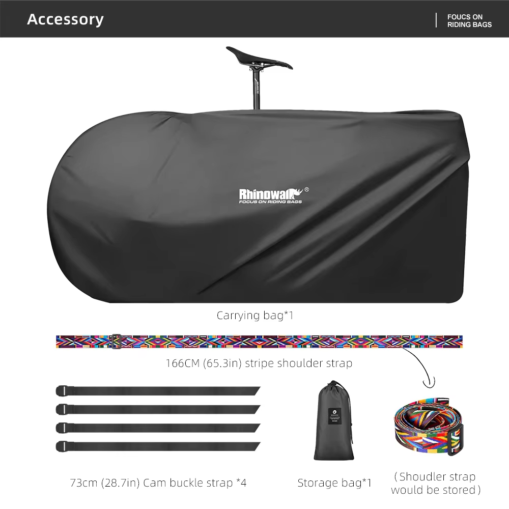 Rhinowalk sac de rangement de vélo Portable porter